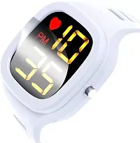 dlx hmt Digital Watch for Boys, Sporty, Casual Designer for Young People  Teenagers of India Mens Watch (White)-thumb1