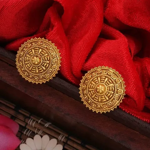 Beautifully Crafted Alloy Stud Earrings for Women