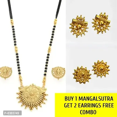 Buy Daily Wear Gold Mangalsutra Designs Buy 1 Mangalsutra Get 2