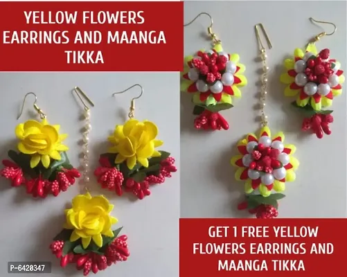 Quilling best sale maang tikka