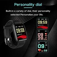 ID16 Smart Watch for Men Women, Bluetooth Smartwatch Touch Screen Bluetooth Smart Watches for Android iOS Phones Wrist Phone Watch-thumb1