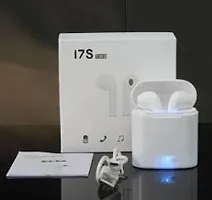 i7s TWS Truly wireless Bluetooth in ear Earbuds with mic  HEADPHONE bluetooth Headset ( in the ear )WHITE-thumb2