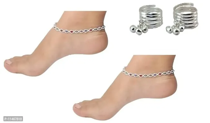 Anklet with toe sale ring