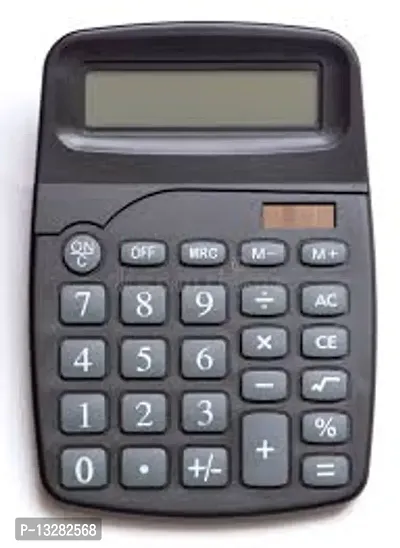 Calculator Solar Battery Dual Power 10 Digit Lcd Display-thumb0