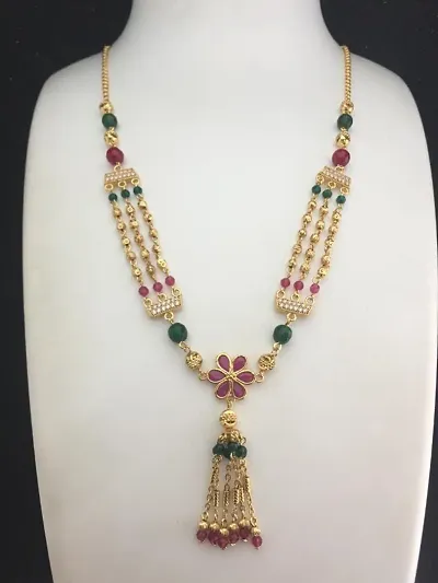 Fancy Plated Necklace for Women