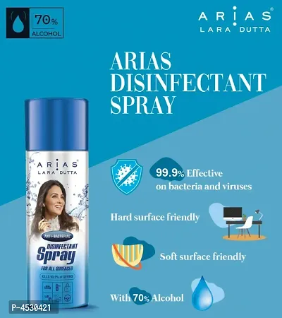Arias Surface Disinfectant Spray 300ml (Pack of 2)-thumb3