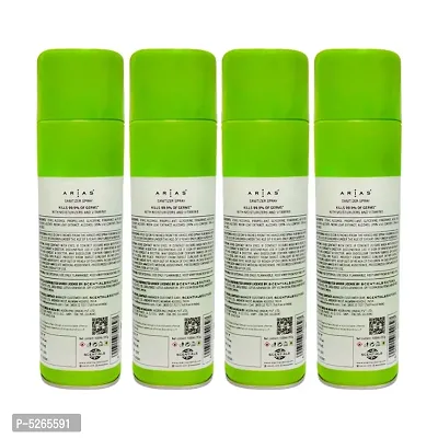 Arias Instant Sanitizer Spray 500 ml (Pack of 4)-thumb2