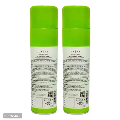 Arias Instant Sanitizer Spray 500 ml (Pack of 2)-thumb2
