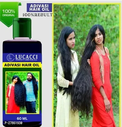 LUCACCI Adivasi Oil All Type of Hair Problem Herbal Growth Hair Oil  - Hair Oil(60ml)?(60 ml)-PACK-1
