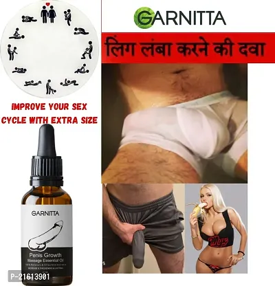 Garnitta massage oil for mans better performance and power| extra time | big dick | penis enlargement | horse power | penis growth |( pack of 1 )-thumb0