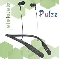 One 3 Pulzz Wireless Bluetooth Neckband in Ear with Mic, 18 hrs Continuous Playtime, Fully Charged in 1 hr with 150 mAh Battery Capacity - Bluetooth Headphone-thumb3