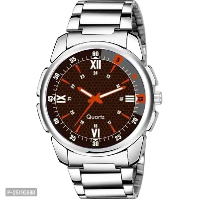 HD SALES Casual Analogue Multi Dial Men's Metal Watch- ST35-thumb0