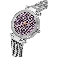 HD SALES Fashion Full diamouns Dial Silver Maganet Strap for Girl Designer Fashion Wrist Analog Watch-thumb2