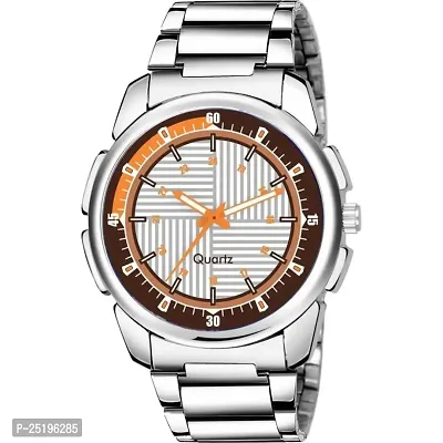 HD SALES Casual Analogue Multi Dial Men's Metal Watch (Pack of-2) ST44