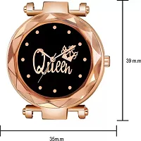 HD SALES Queen-BD-Maganet-Girls Rose Gold Color Quality Fashion Analog Watch-thumb1