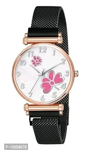 Stylish Silver Stainless Steel Analog Watches For Women-thumb0