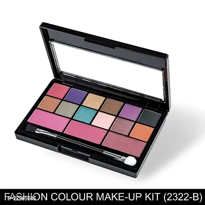 Fashion Colour Professional and Home 2 IN 1 Makeup Kit (FC2322B) With 24 Glamorous Eyeshadow and 3 Blusher (Shade 02)-thumb2