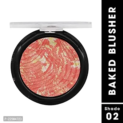 Fashion Colour Baked Blusher (Shade 02)-thumb2