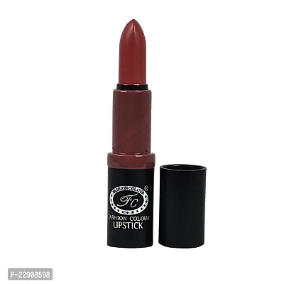 Fashion Colour Fabulous Satin Matte, Long Stay, Waterproof Lipstick (Orange Brown)-thumb0