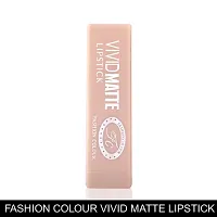 Fashion Colour Velvet Texture Vivid Matte Lipstick, Long Lasting, Smooth and Highly Pigmented Finish With The Smoothing Properties of a Primer (3.8g) (10 Fuchsia)-thumb4