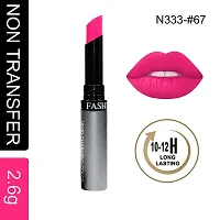 Fashion Colour Lipstick Shade 67 Rose Violet (Matte)-thumb1