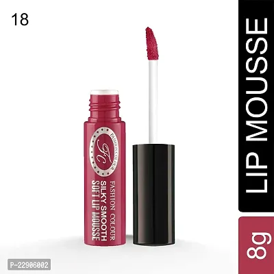 Fashion Colour Silky Smooth Soft Lip Mousse, 5ml (18 Fire Chilli)-thumb2