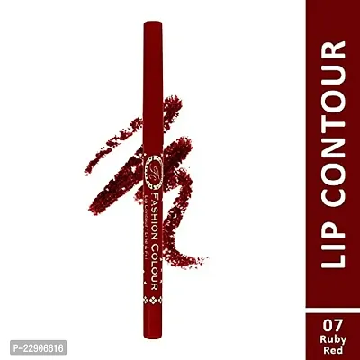 Fashion Colour Lip Liner (07 Ruby Red)-thumb2