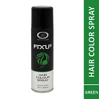 Fashion Colour Fixup Hair Colour Spray I Available in 8 Colour Shades to Set Your Hair I Specially Created for Indian Hair, (150ml) (Green)-thumb4