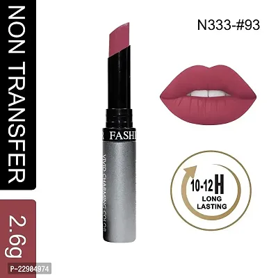 Fashion Colour Lipstick Shade 93 Reddle (Matte)-thumb2