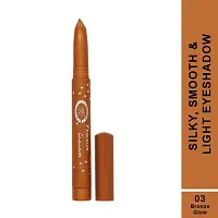 Fashion Colour German Eyeshadow II Silky, Smooth and Light Eyeshadow Pencil (03 Bronze Glow)-thumb1