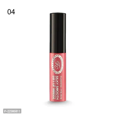 Fashion Colour Silky Smooth Soft Lip Mousse, 5ml (14 Coral Orange)-thumb3