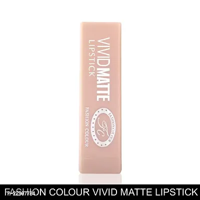 Fashion Colour Velvet Texture Vivid Matte Lipstick, Long Lasting, Smooth and Highly Pigmented Finish With The Smoothing Properties of a Primer (3.8g) (16 Coffee)-thumb5