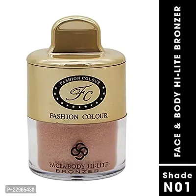 Fashion Colour Face and Body Hi-Lite Bronzer (Shade N01)-thumb2