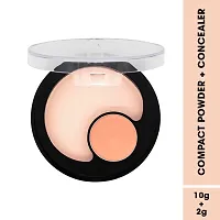 Fashion Colour 2 In 1 Compact Powder and Concealer II Perfect Match, Instant Flawless Perfector (10g+2g) (Shade 04)-thumb1