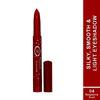 Fashion Colour German Eyeshadow II Silky, Smooth and Light Eyeshadow Pencil (04 Raspberry Fruit)-thumb1