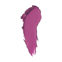 Fashion Colour Velvet Texture Vivid Matte Lipstick, Long Lasting, Smooth and Highly Pigmented Finish With The Smoothing Properties of a Primer (3.8g) (05 Dica Purple)-thumb2