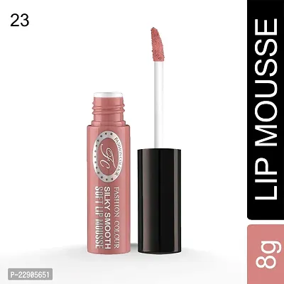 Fashion Colour Silky Smooth Soft Lip Mousse, 5ml (23 Iced Mocha)-thumb2