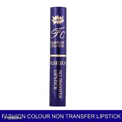 Fashion Colour Non-Transfer Matte Waterproof Lipstick (49 Red)-thumb5