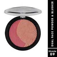 Fashion Colour Dual Face Powder and Blusher (Shade 09)-thumb1