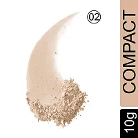 Fashion Colour High Tech Oil Control Compact Powder, 10 g (Shade 02)-thumb1