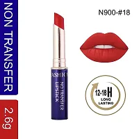 Fashion Colour Non-Transfer Matt Waterproof Lipstick (18 Hot Pepper)-thumb1