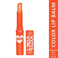 Fashion Colour Kiss Lip Balm Pack Of 2 (Shade 01)-thumb2