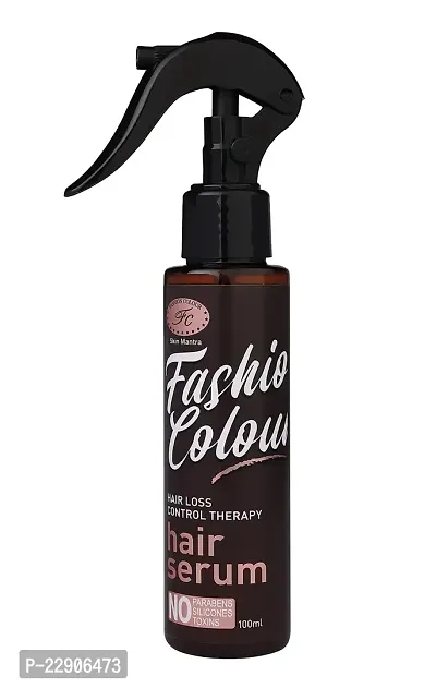 Fashion Colour Hair Serum For Hair Loss Control Therapy, Non Sticky  Non Greasy Hair Serum For Silky  Smooth Hair, Tames Frizzy Hair | Strong, Tangle Free,  Made In India, 100ml-thumb0