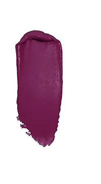 Fashion Colour Non-Transfer Matte Waterproof Lipstick (16 Violet Jam)-thumb2