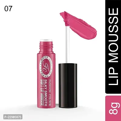 Fashion Colour Silky Smooth Soft Lip Mousse, 5ml (07 Obsessed Rose)-thumb2