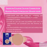 Fashion Colour Colour Correction Natural Makeup Base Concealer - for All Skin Tones, Dermatologically Approved Creamy  Long Lasting (626A) Natural Finish-thumb3