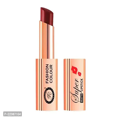 Fashion Colour Waterproof and Long Wearing Premium Super Matte Lipstick, For Glamorous Look, 4g (Shade 18 (Spicy Affair))-thumb2