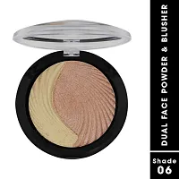 Fashion Colour Dual Face Powder and Blusher (Shade 06)-thumb1