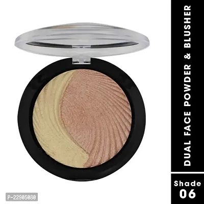 Fashion Colour Dual Face Powder and Blusher (Shade 06)-thumb2