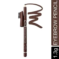 Fashion Colour Glimmerstick for Eyebrow 1.3g | Long Lasting Eyebrow Pencil | Soft Textured Natural Daily Look Eyebrow Makeup. Pack of 2 (Chatain)-thumb1